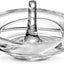 Soporte anillos cristal transparente