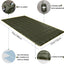 Manta acolchada plegable impermeable para camping y viajes