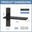 Soporte flotante 12" para encimera pack 2