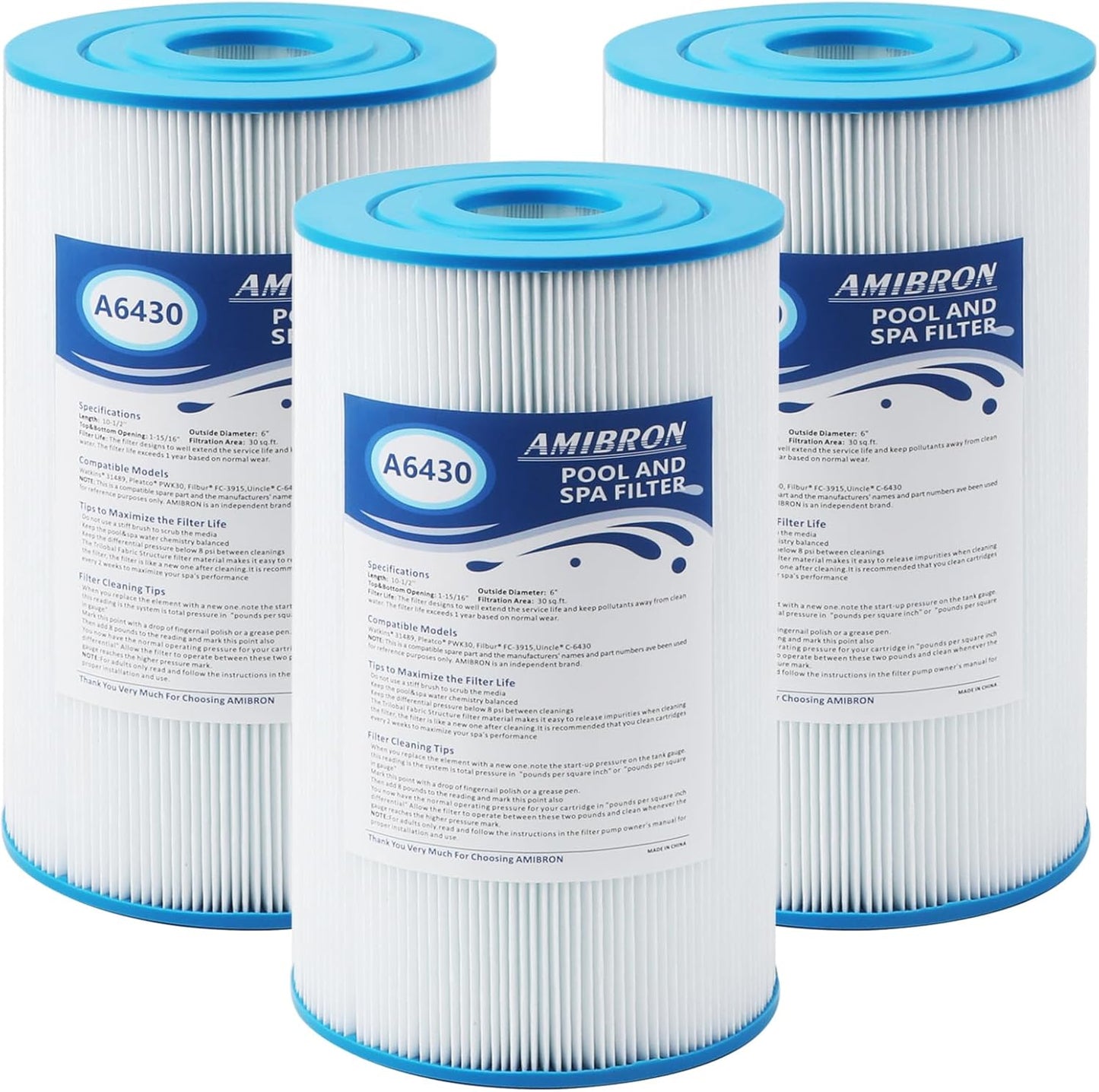 Filtro spa termal comp. Watkins 31489 Unicel C-6430 30pies2