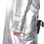 Delantal ignífugo aluminizado protección térmica 1832°F