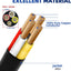 Cable eléctrico 18AWG 4 conductores 50pies cobre puro UL2464