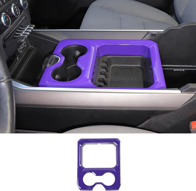 Cubierta panel portavasos reposabrazos Dodge RAM2023 morado