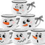 Set 6 Tazas Cerámica Invierno 12oz con Asa Regalo Centros Mesa