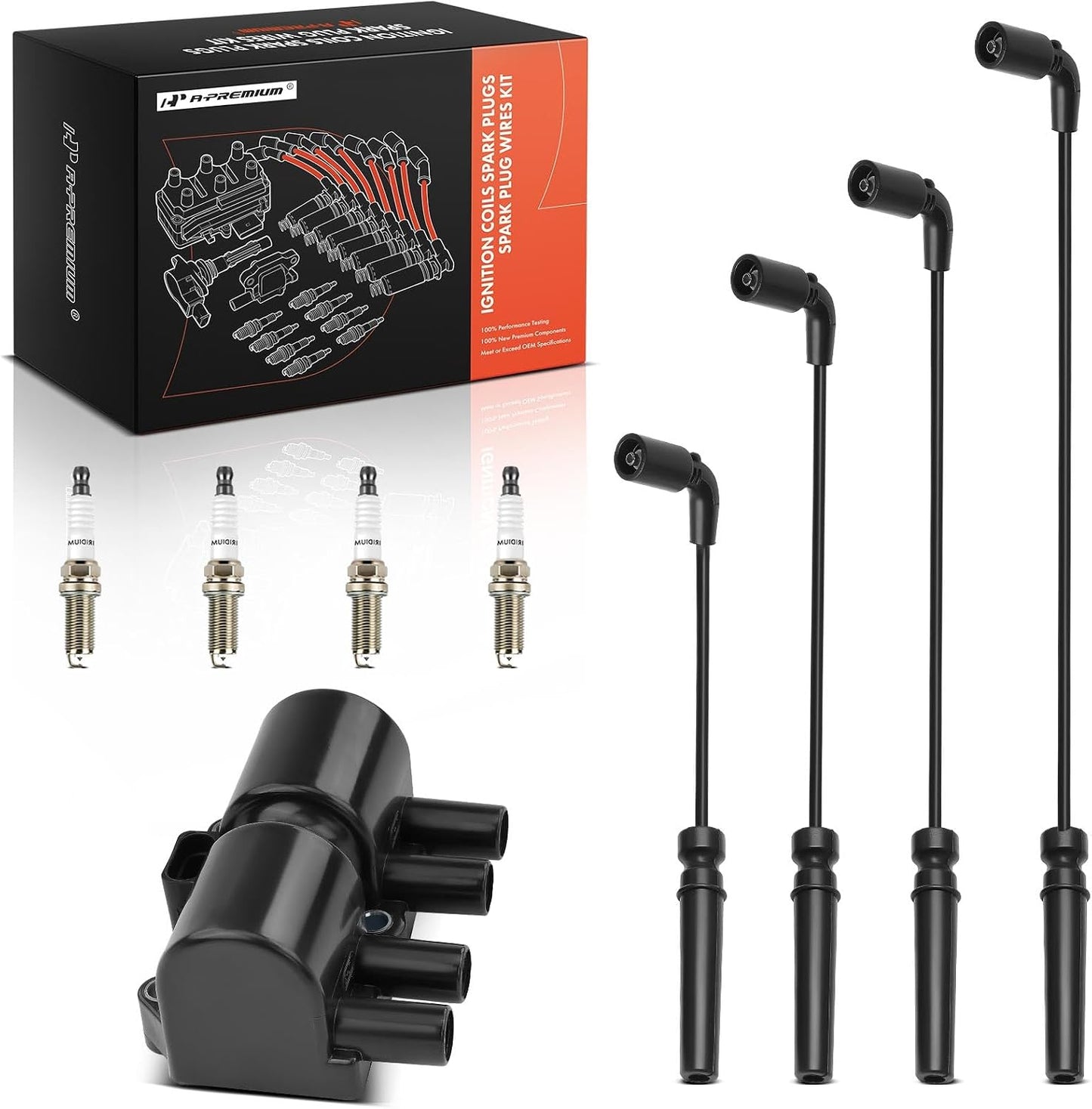 Bobina encendido 4 cables comp Chevrolet Aveo 04-08