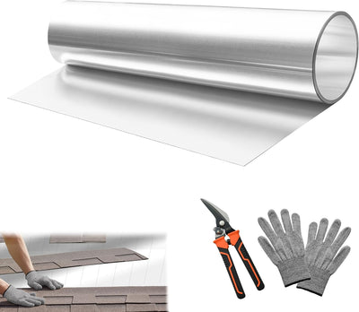 Rollo aluminio 24pulg x50pies para ventanas puertas