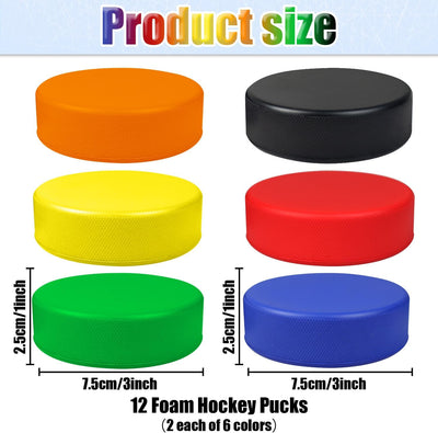 Bolas hockey espuma suave para niños y adultos