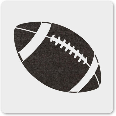 Plantilla fútbol 6" reutiliz. para manualidades