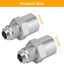 Set adaptadores 6AN comp GM TBI 47-0001 plateado