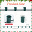 Set cuerdas luces Navidad 100 pies con 12 bobinas