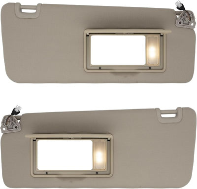 Visera solar con luz para Nissan Titan QX56 Armada 04-24