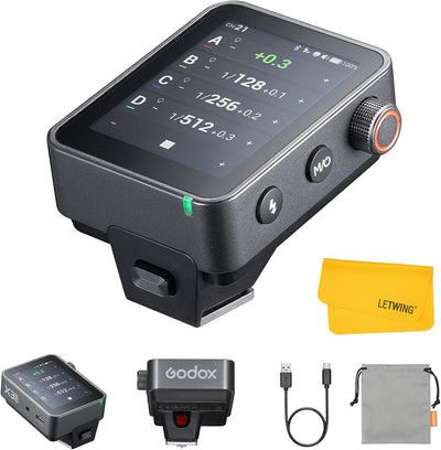 Disparador flash inalámbrico Canon X3 Pro C con Bluetooth