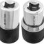 Set 2 adaptadores grifo 3/8" soporte roscado