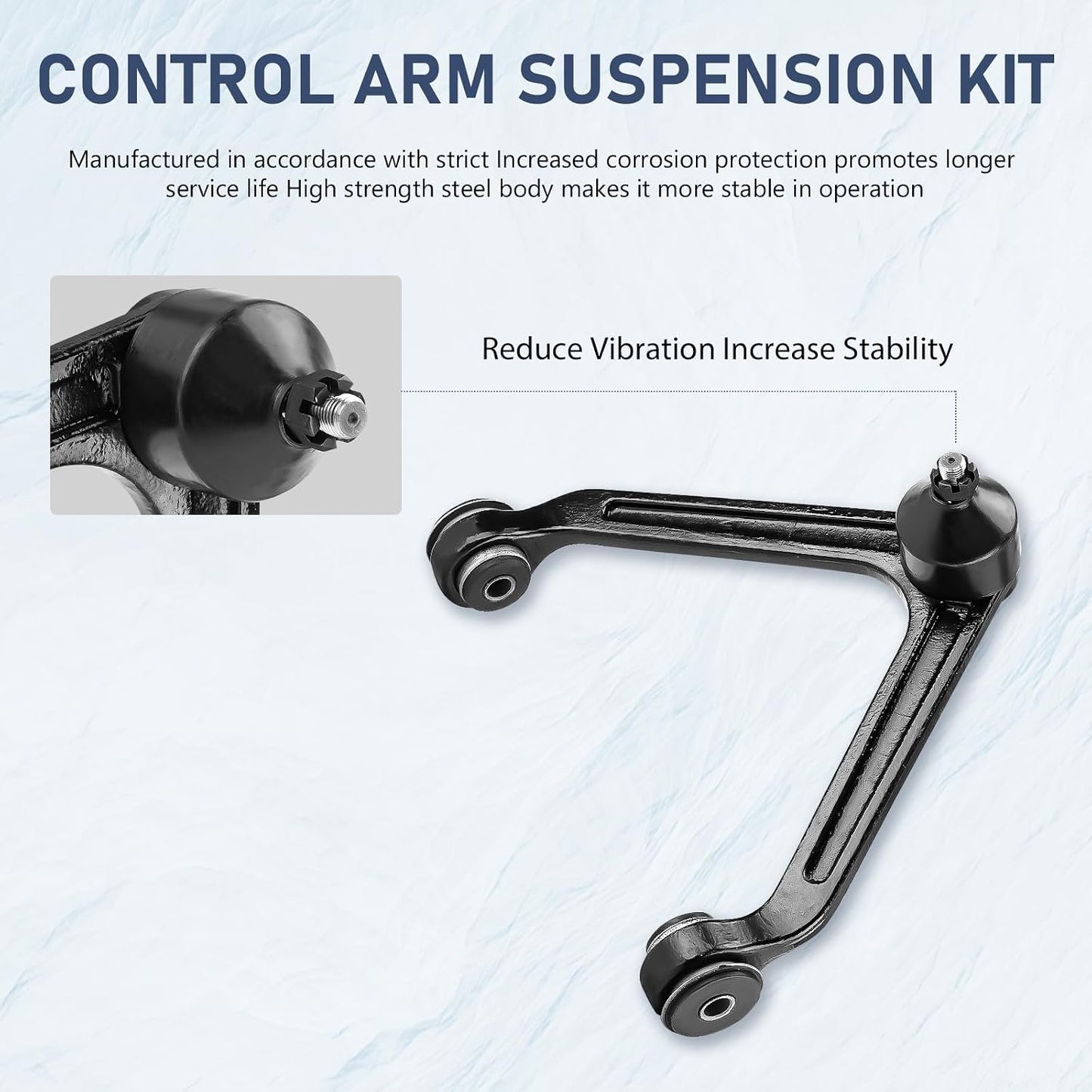 Kit suspensión brazos control Dodge Ram 4WD 8 pzas