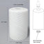 4 Pantallas Vidrio Cubierta Cilíndrica Blanca A Rayas