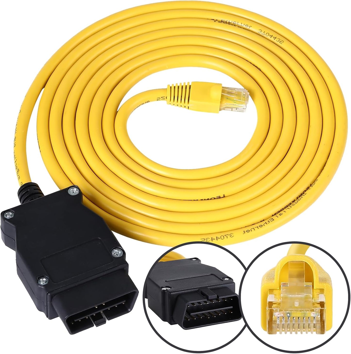 Cable OBD2 Enet RJ45 para BMW Serie F/G 6.6pies