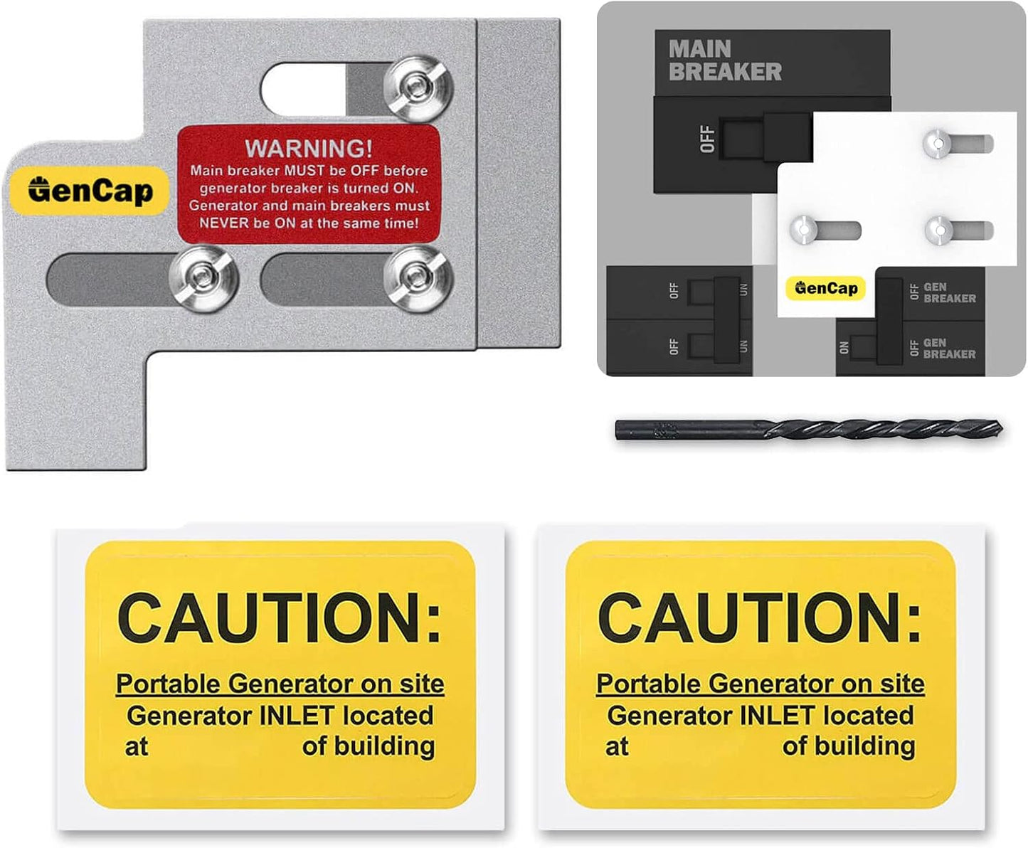 Kit bloqueo generador comp Square D QO Homeline 3/4pulg