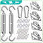 Kit accesorios toldo 6ft patio jardín 40uds