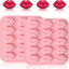 Set 2 Moldes Silicona Labios 15 Cavidades Chocolate Gomita