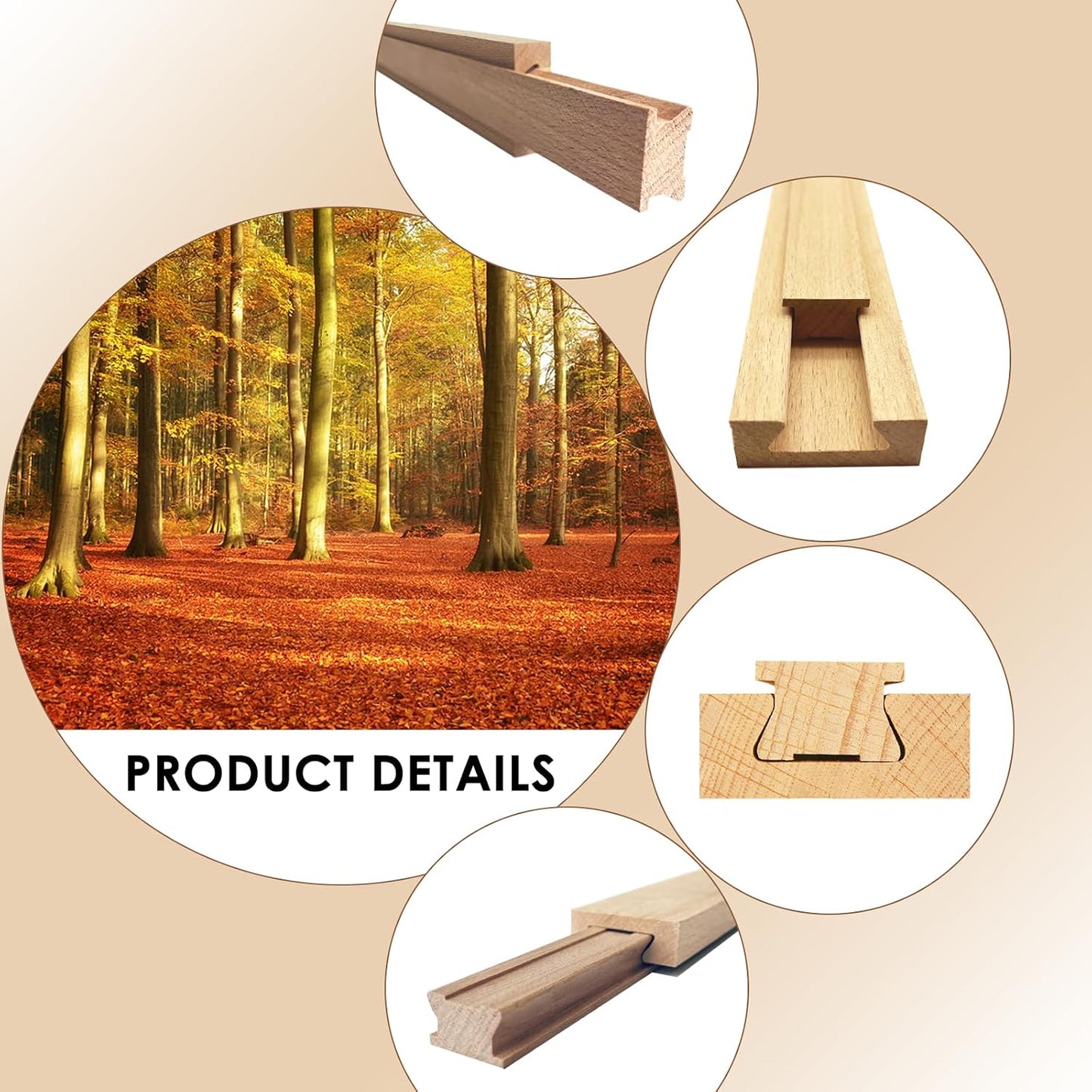 Deslizadores cajón madera rieles guía 15.7pulg kit reemplazo