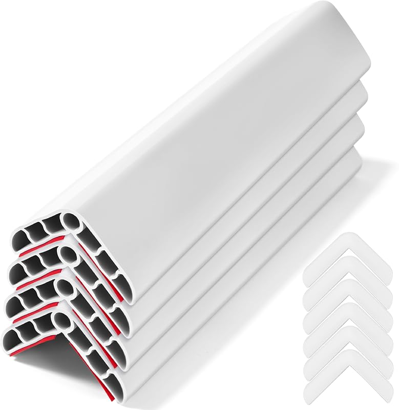 4 Protectores Esquina Suaves Autoadhesivos Bebé