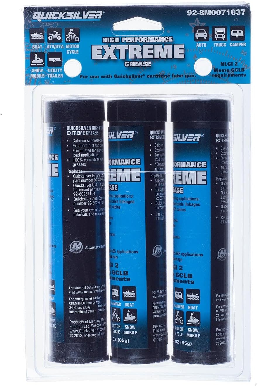 Grasa PTFE cartuchos 3oz pack 3