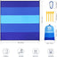 Manta playa impermeable 79x83" para 2-8 adultos