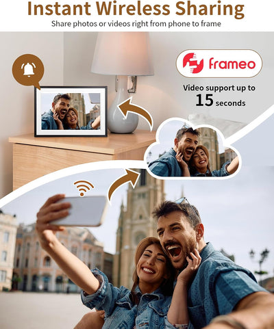 Marco fotos digital 10.1pulg WiFi tactil 32GB