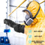 Guantes látex resistentes 21.6pulg limpieza industrial