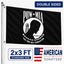 Bandera Mia Pow 2x3 doble cara resistente 3 capas