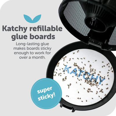 Paquete 4 tableros adhesivos para atrapar mosquitos y moscas