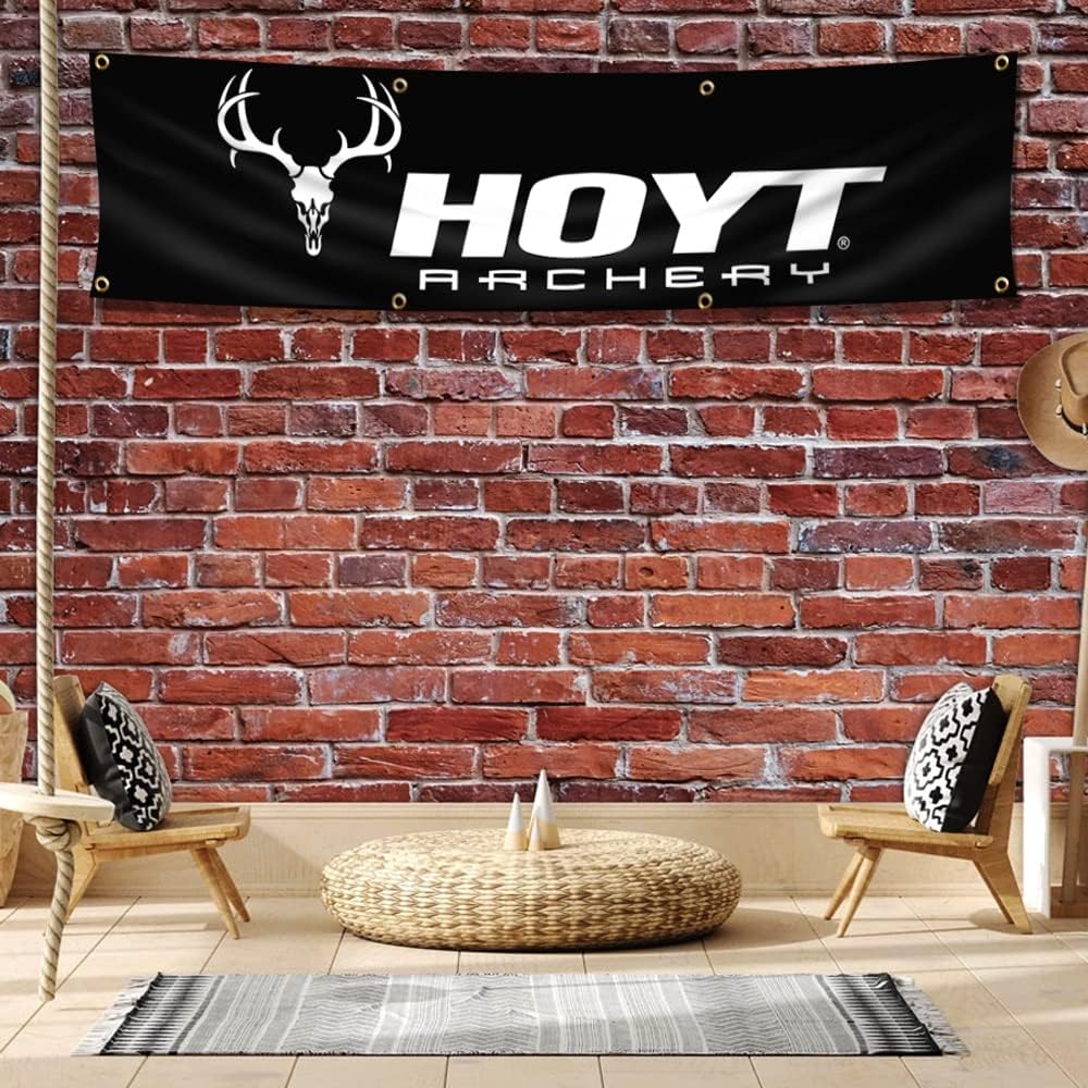 Bandera tiro con arco 2x8ft impresión HD para fiesta