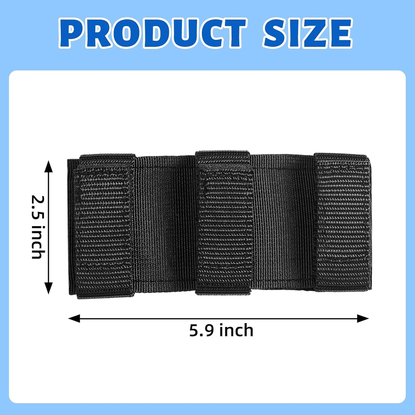8 Pzas Funda Correa 2.5x5.9pulg Universal para Barco