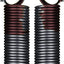 Resortes puerta garaje 160lb pack 2 marrón