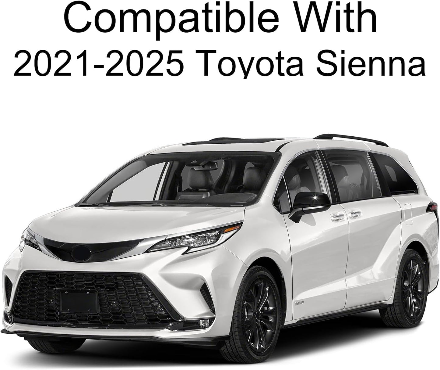 Espejo lateral conductor repuesto Toyota Sienna 21-25