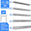 Grapas acero inox 304 tapicería 3/8 pulg 1008 uds