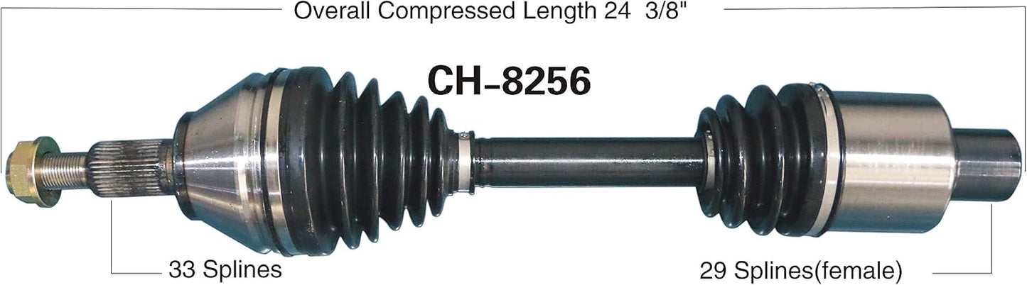 Eje CH-8256 CV para Motores de Alta Resistencia