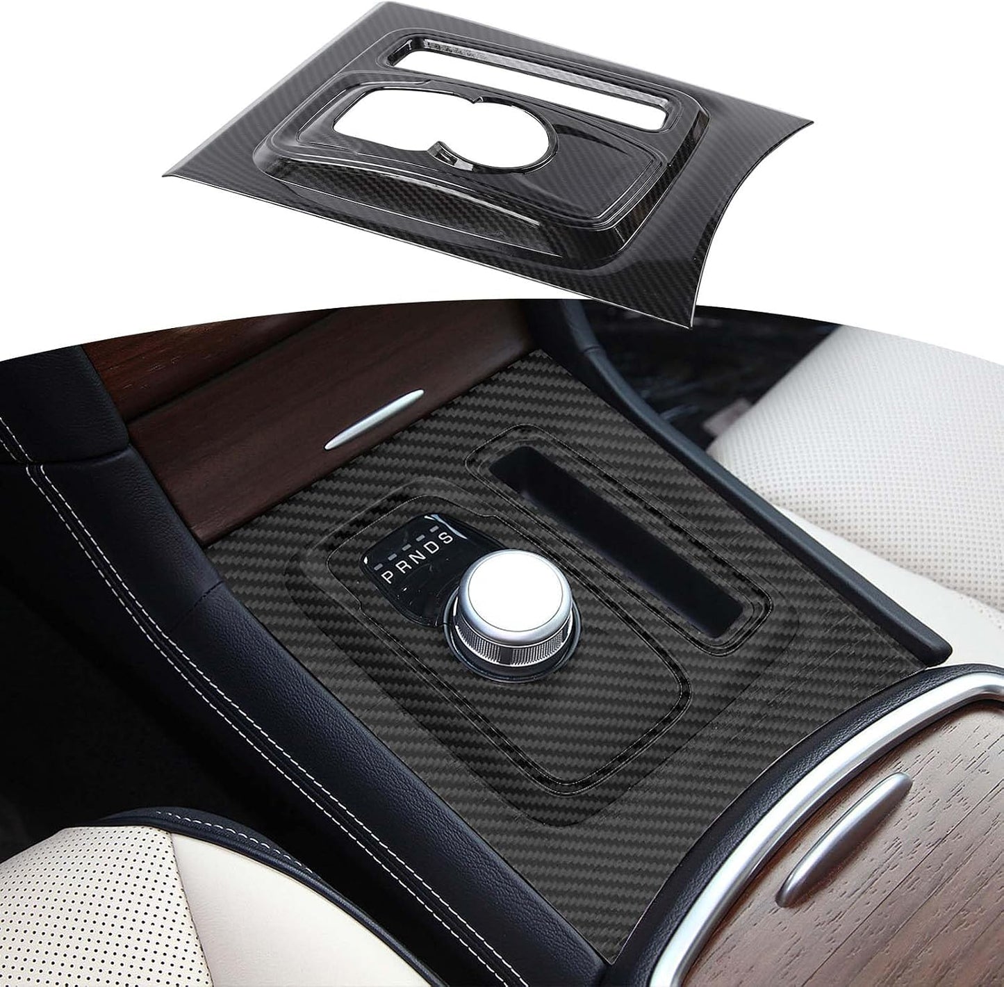Panel Trim Cambio Engranajes Chrysler 300C 15 Up Fibra