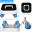 Carrito muebles ruedas giratorias 360° para sofás pesados