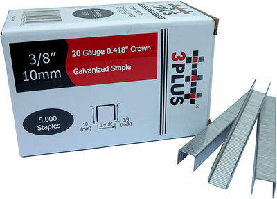 Grapas alambre fino galvanizado 3/8pulg 5000 pzas