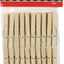 Set 20 Alfileres Madera Abedul Color Natural