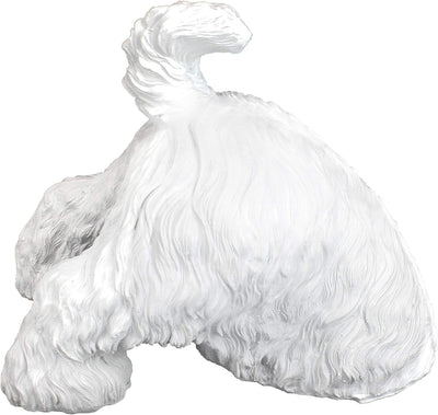 Estatua perro excavador Highland Terrier