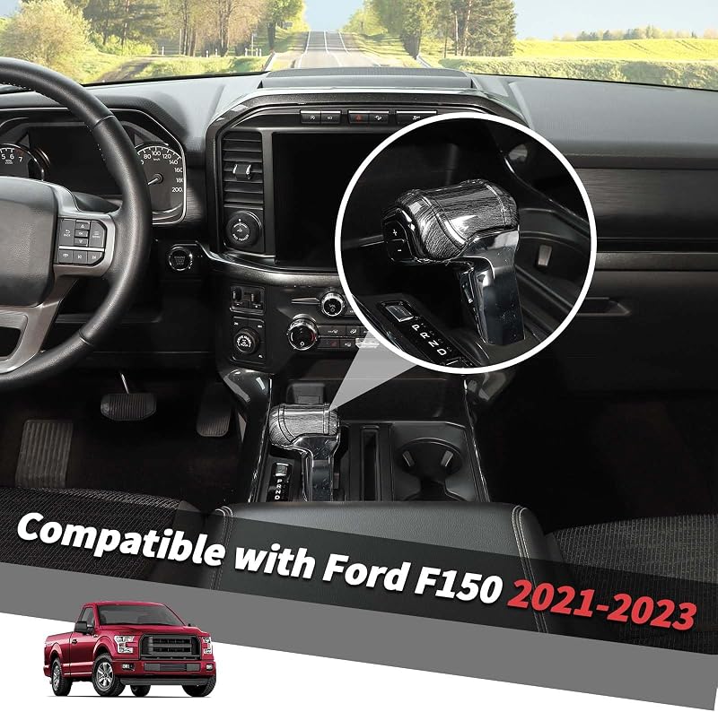 Perilla palanca cambios comp Ford F150 21-23 madera negra