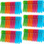 72 Pinzas Plástico Colores para Colgar Ropa Aula Manualidades