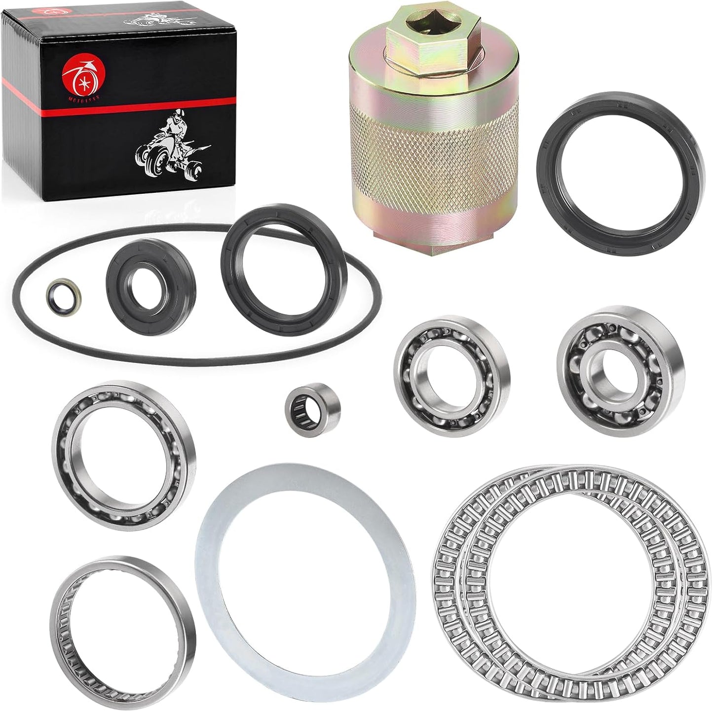 Kit juntas rodamiento diferencial Kawasaki Brute Force