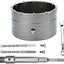 Sierra hormigón SDS Plus 6.3mm carburo 4-1/3pulg