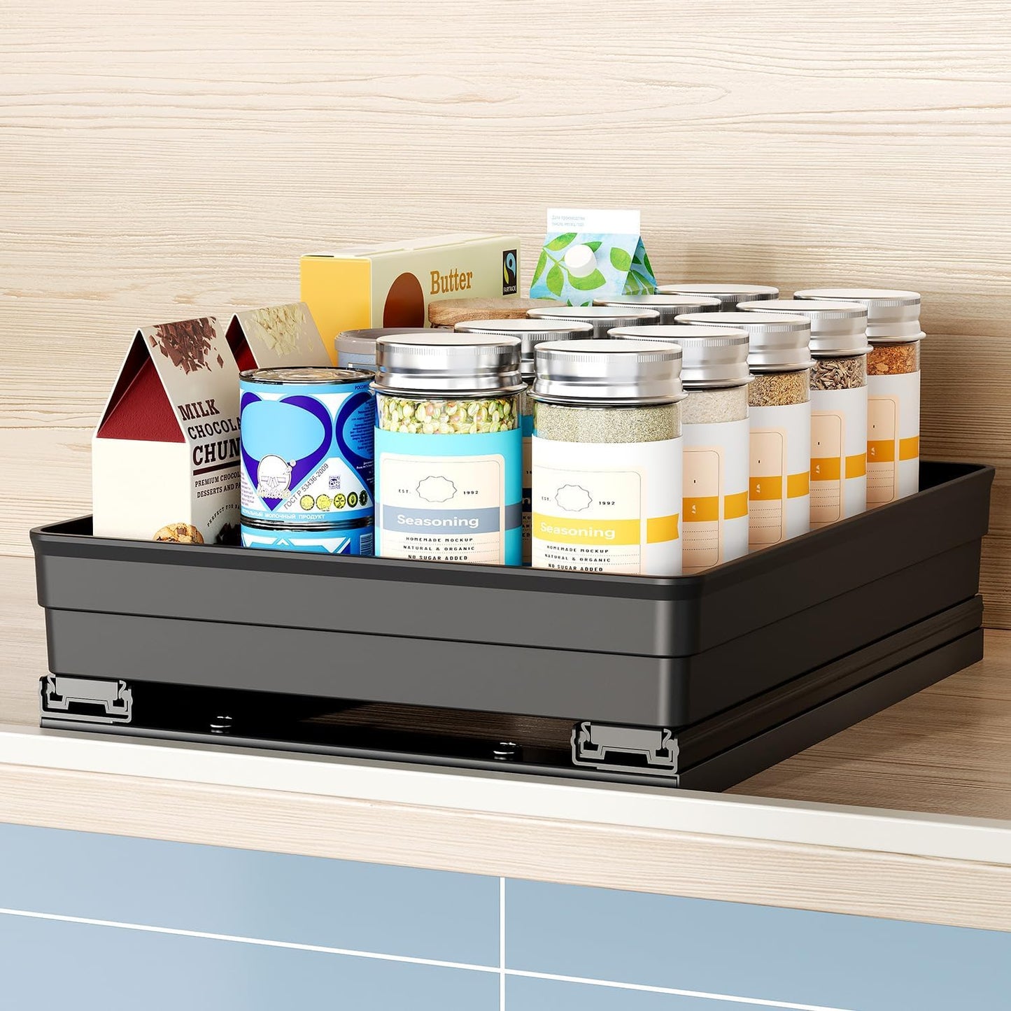Organiz. especias cocina 8.26x10.6x2.7pulg