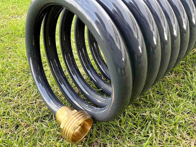 Manguera jardín poliuretano 3/8pulg 15ft accesorios latón