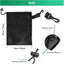 20 Bolsas Malla con Clips para Almacenamiento Portátiles