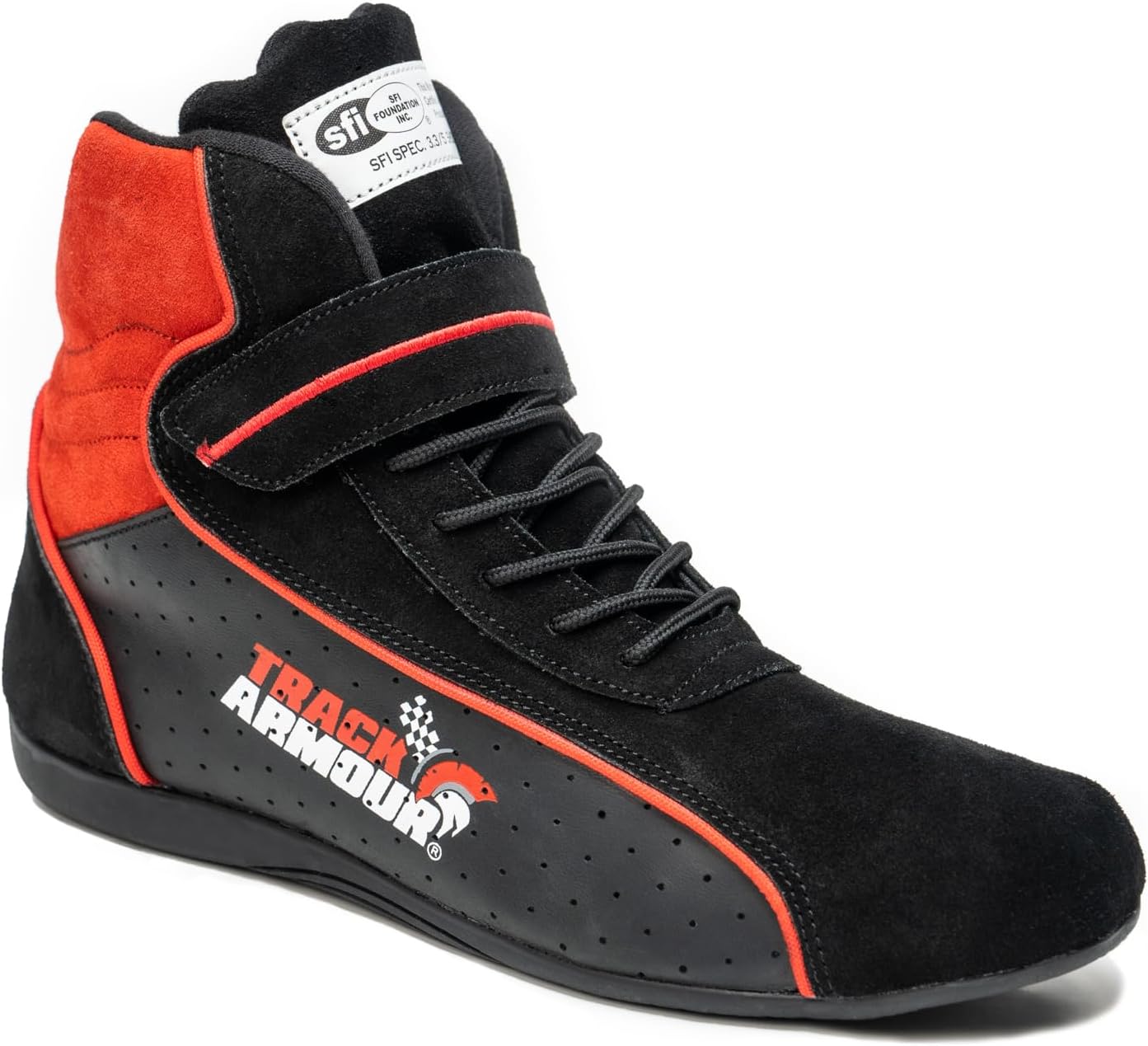 Zapatos Auto Racing Negro SFI 3.3/5
